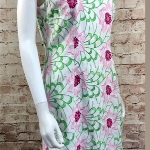 πHPπ TALBOTS Embroidered Floral Sheath π (EUC) - Picture 4 of 16